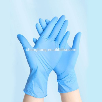 Examination Industrial Nitrile Gloves Sky Blue Multi Use Nitrile Gloves Powder Free