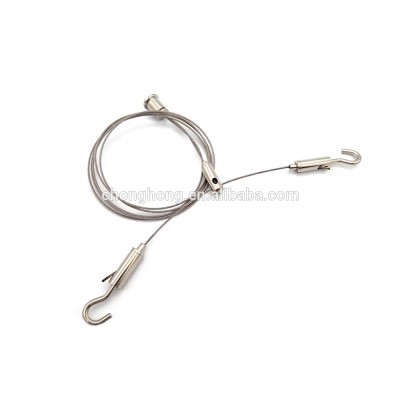 Brass Plated Nickel Cable Gripper for UFO Lights Brass Nickel Plated Grip Lock Cable Grippers