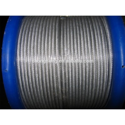 10mm 1x19 Transparent PVC Coated Stainless Steel Wire Rope ,Steel Wire Cable , AISI 201/304/316