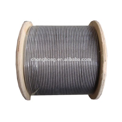 1.5mm 7x19 Transparent PVC Coated Stainless Steel Wire Rope ,Steel Wire Cable , AISI 201/304/316